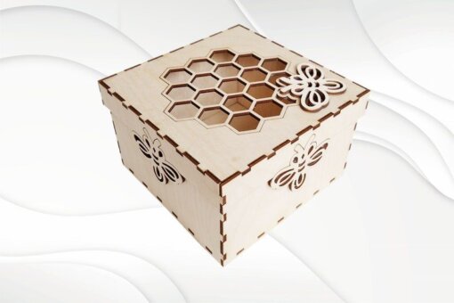 جعبه هدیه طرح زنبور