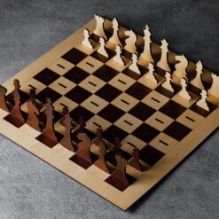 شطرنج چوبی مدل TH_52397