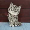تابلو سه بعدی طرح گربه