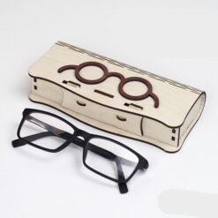 جعبه عینک چوبی مدل TH_84922