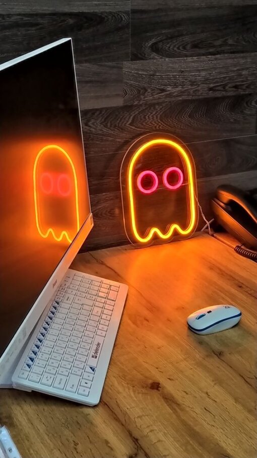 تابلو نئون فلکس PAC-MAN مدل TH_36527
