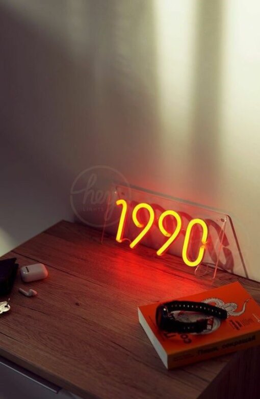 تابلو نئون فلکس سال میلادی مدل TH_37828