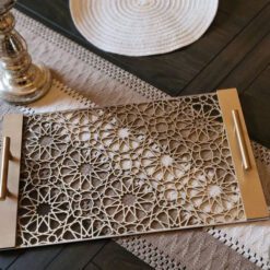 سینی طرح گره هندسی مدل TH_11693 7777