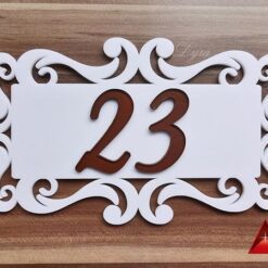 تابلو پلاک واحد مدل TH_27835