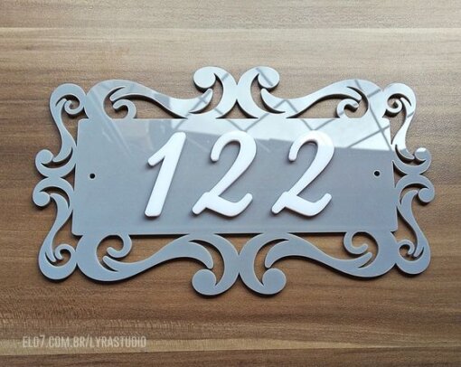 تابلو پلاک واحد مدل TH_27835
