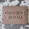 تابلو پلاک Dressing Room مدل TH_73991