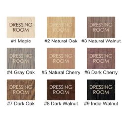 تابلو پلاک Dressing Room مدل TH_73991 111
