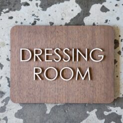 تابلو پلاک Dressing Room مدل TH_73991