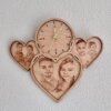 ساعت دیواری قلبی مدل TH_35679 99
