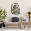 تابلو دیواری zebra مدل TH_16869