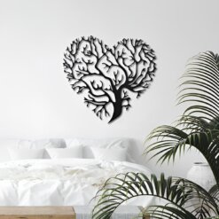 تابلو طرح درخت زندگی قلبی مدل TH_13851 🌳❤ 444