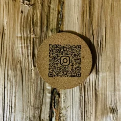 زیر لیوانی طرح QR CODE مدل TH_61386 9