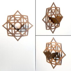 گلدان دیواری چوبی مدل TH_11156 888888