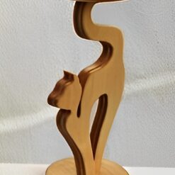 جاشمعی طرح گربه مدل TH_56345 1