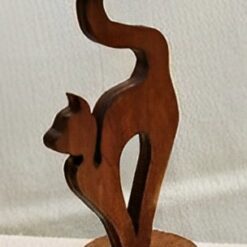 جاشمعی طرح گربه مدل TH_56345 2