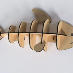 شلف دیواری طرح ماهی مدل TH_31625