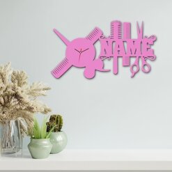 ساعت دیواری آرایشگاه مدل TH_73931