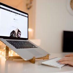استند پایه لپ تاپ چوبی مدل TH_78625 55