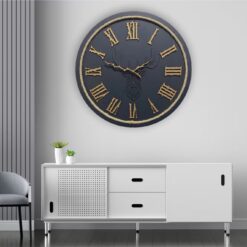 ساعت دیواری طرح گوزن مدل TH_32576-3