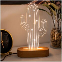 شبخواب طرح کاکتوس مدل TH_19648🌵